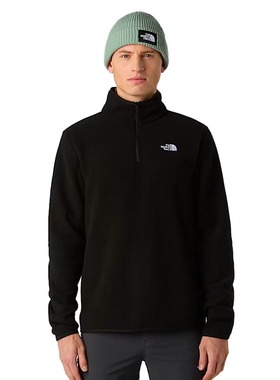 TNF北面美版男Glacier 1/4拉链轻量保暖中层户外通勤抓绒NF0A8D0Q