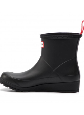 HUNTER女酷玩Play户外溯溪鞋厚底雨鞋防水防滑短靴