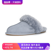 UGG 秋冬防污系列包头平底保暖居家毛毛拖鞋女鞋5661