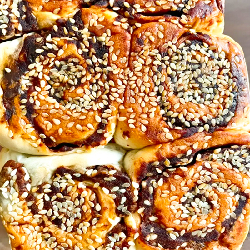 小泽妈妈现做手撕蜂蜜豆沙小面包