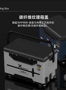 雷臣2700E钓鱼箱2025新款可坐钓箱多功能超轻超硬加厚全套钓箱
