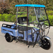 小雨帽电动三轮车雨棚车篷前车头棚快递驾驶棚遮阳挡雨篷塑料车棚