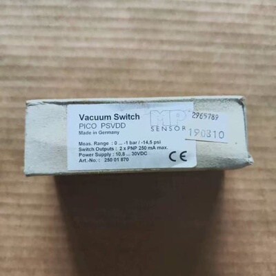 议价PICO PSVDD 25001870 全新 真空检测开关议价
