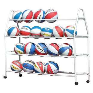 幼儿园足球篮球收纳摆放神器儿童操场可移动手推车排球存放置物架