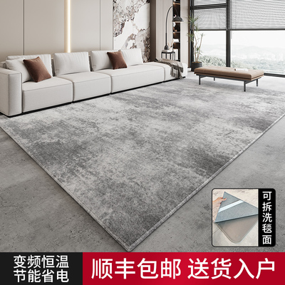 【可拆洗】石墨烯地暖垫客厅家用电热加热地毯碳晶发热取暖地垫