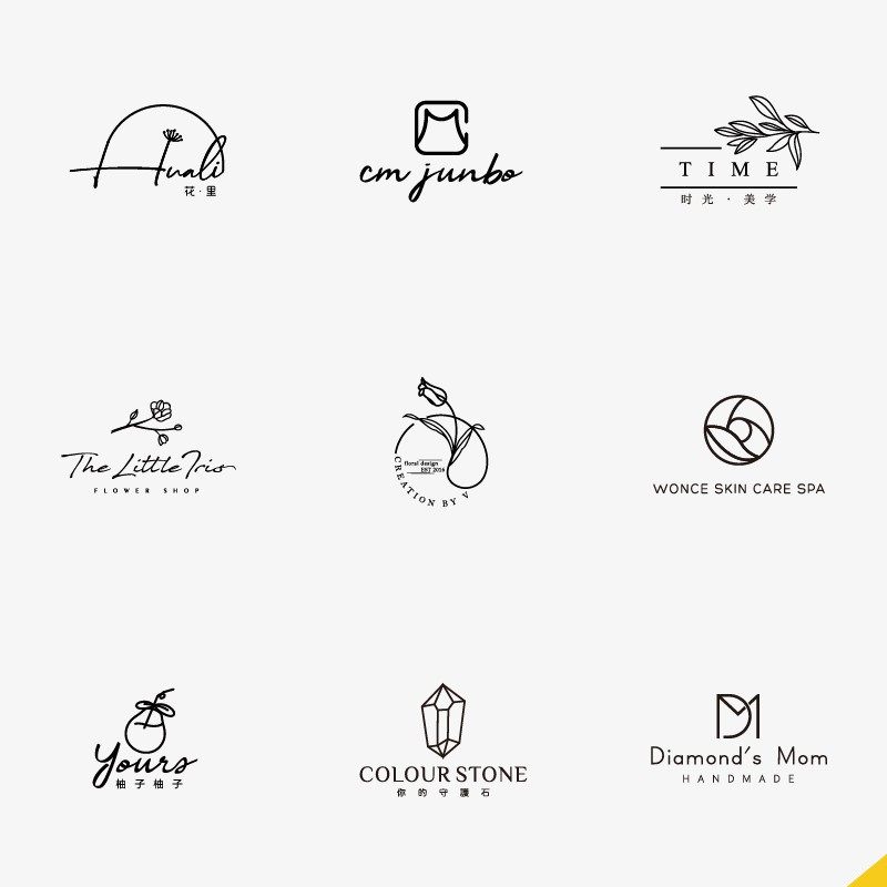 logo设计创意店名健身房瑜伽馆招牌原创标志字体门头品牌商标定制