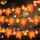 Leaves Lights Garland Fall pumpkin LED Decoration Halloween