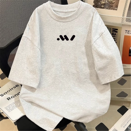 品牌外贸撤回尾货清仓捡漏~潮牌夏季短袖T恤男女士纯棉宽松上衣服