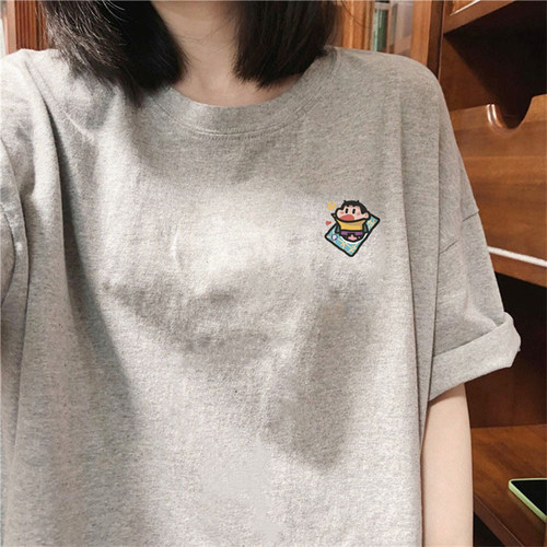 清仓外贸~正品剪标奢侈款专柜 夏季短袖T恤男女士ins纯棉百搭潮牌
