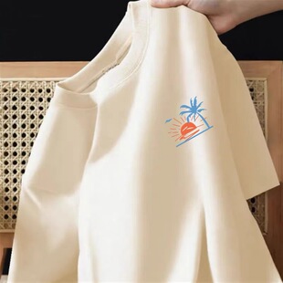 女装 外贸撤回尾货清仓捡漏 T恤男装 潮牌短袖 宽松百搭 纯棉夏季