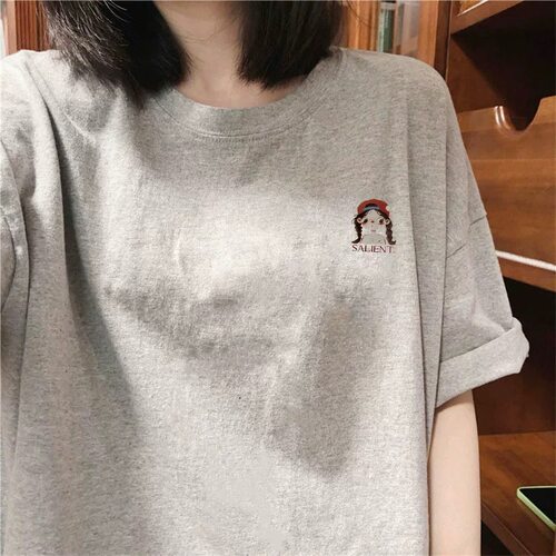 品牌外贸撤回尾货清仓捡漏潮牌 夏季短袖T恤男女士纯棉宽松百搭
