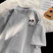 纯棉潮牌 夏季 短袖 外贸撤回尾货清仓捡漏 T恤男女装 宽松百搭上衣