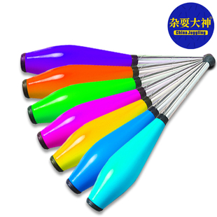 进口软柄杂耍棒捷克棒专业杂技杂耍小丑表演道具送杂耍教学包教会