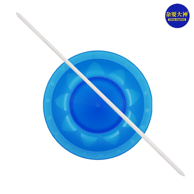 杂耍花纹转碟顶盘25cm高端转碟转盘小丑表演道具【送原创视频】