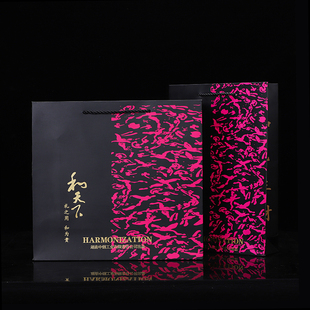 现货和天下礼品袋中华袋黄鹤楼1916南京黄金叶中国烟草礼物手提袋