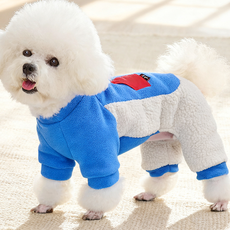 小狗狗冬日暖心防寒保暖四脚衣