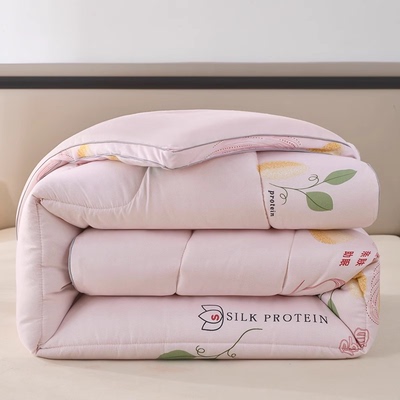 雅鹿冬被保暖蚕丝蛋白丝棉被芯春秋冬天太空双人被褥棉絮冬季特价