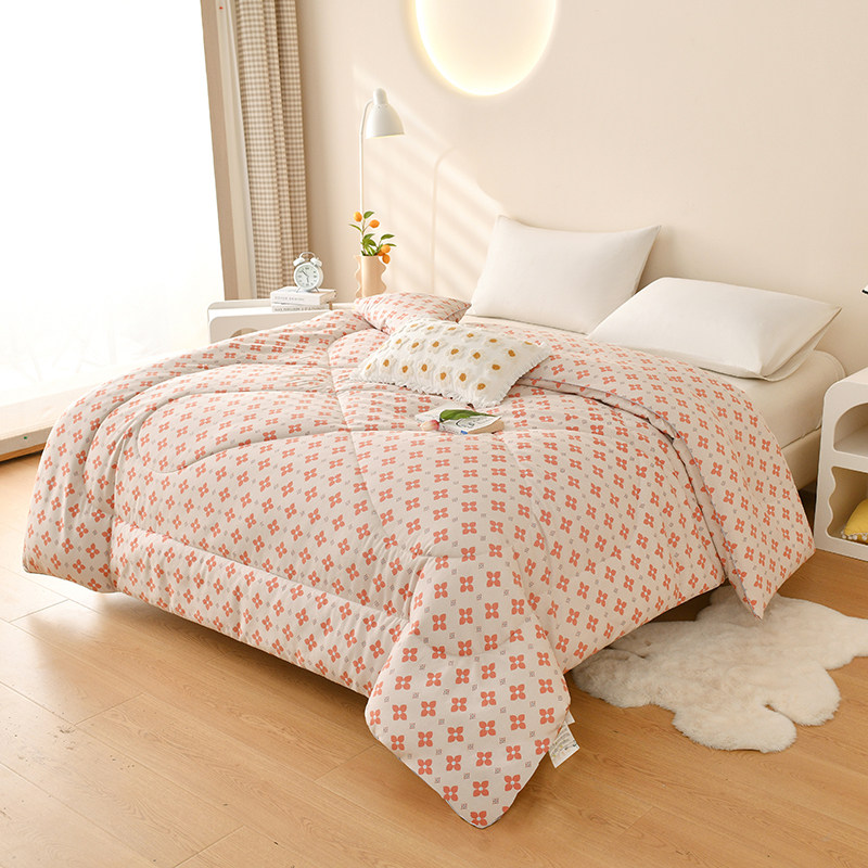 雅鹿被子长丝冬被加厚保暖丝棉被芯冬天太空双人被褥棉絮冬季特价