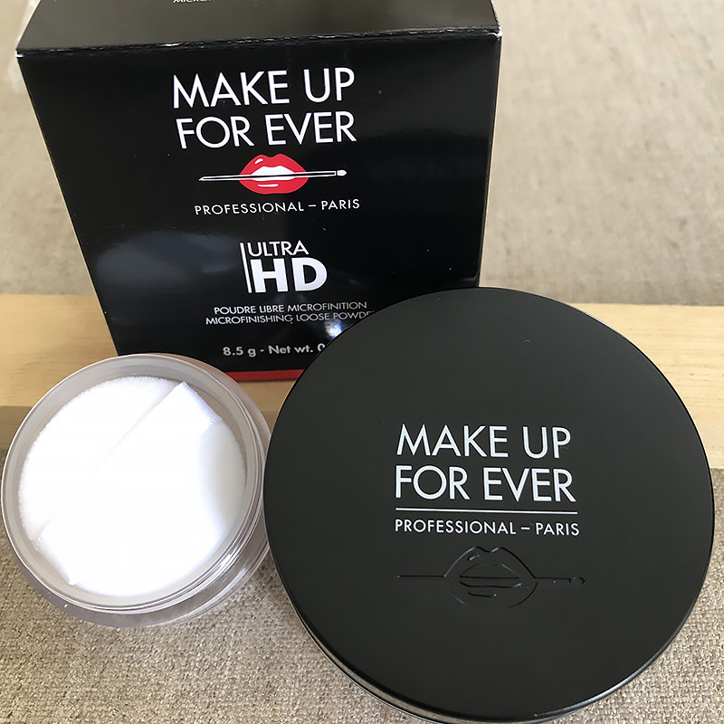 包邮makeupforever玫珂菲散粉小样 hd清晰无痕蜜粉定妆分装试用