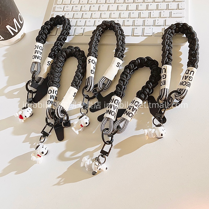 动漫卡通趣味立体史努比挂件多功能结实耐用手腕挂绳ins趣味学生可爱女款手机链时尚百搭ccd钥匙便携手机挂绳