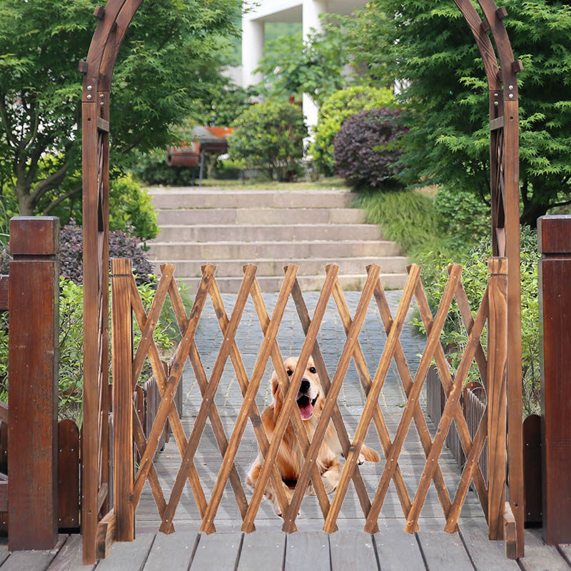 防腐室外伸缩木栅栏围栏篱笆户外实木花架菜园护栏杆室内宠物隔断|ruв категории доставка цветов/цветок моделирования/растения садоводства, садовых принадлежностей, большой забор/забор - от Buy2taobao.com для оказания профессиональной услуги покупки агента Taobao
