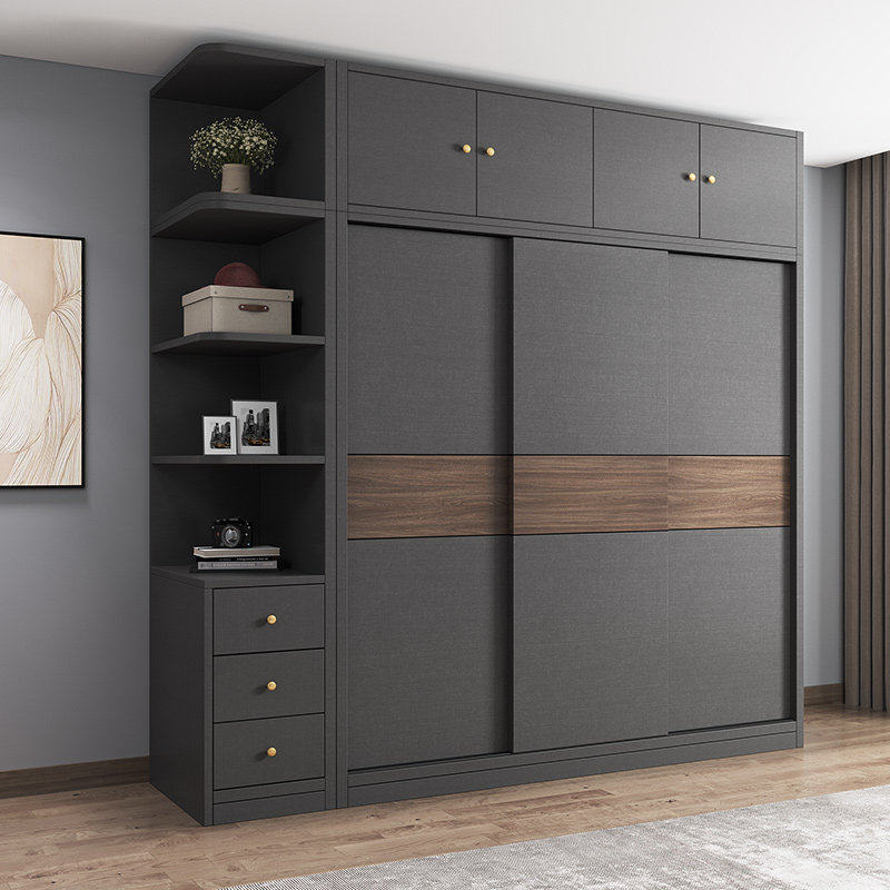 新疆西藏包邮衣柜家用卧室小户型推拉移门简易组装柜子出租房屋用,住宅家具,独立衣柜,淘宝优惠券,粉丝福利购,淘宝优惠卷