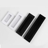 乐聚汇内嵌拉手衣柜柜门嵌入式 拉手推拉移门隐形拉手开槽把手拉手