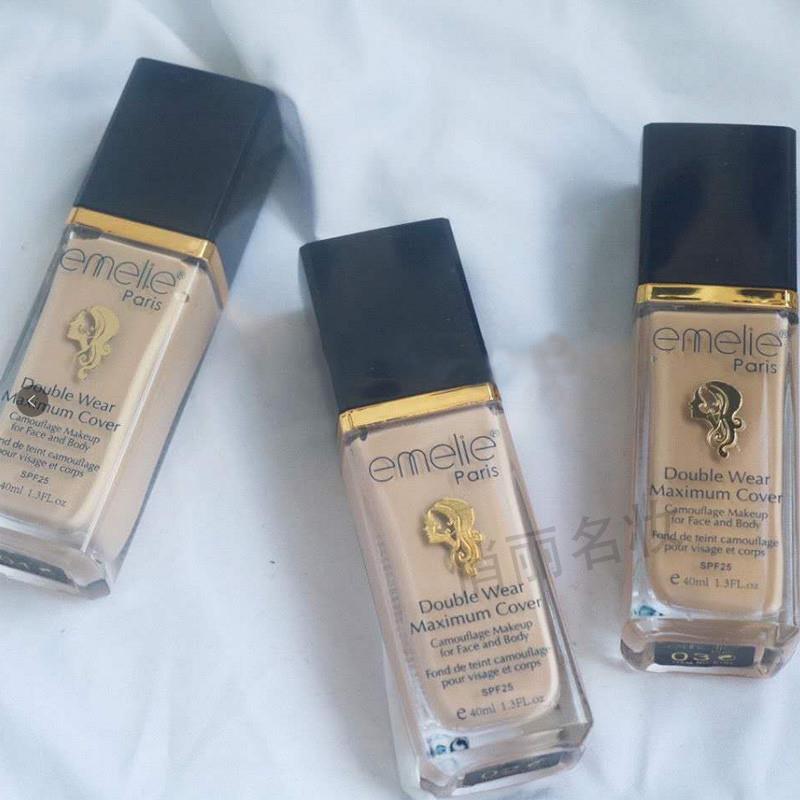 emelie/艾米丽粉底液 遮瑕膏 粉饼 Liquid foundation concealer