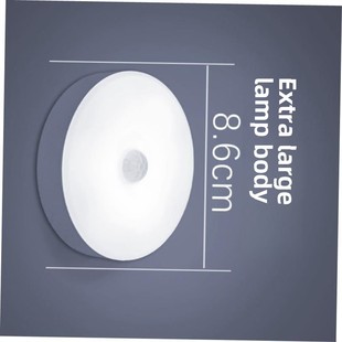 PIR Motion Sensor LED Night Light USB Rechargeable Lamp