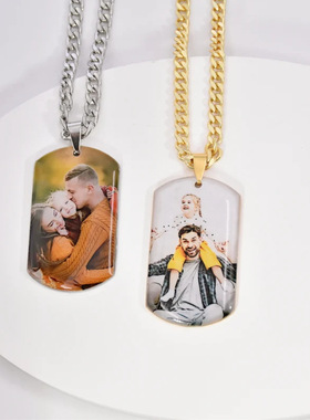 Customneckla项链彩色照