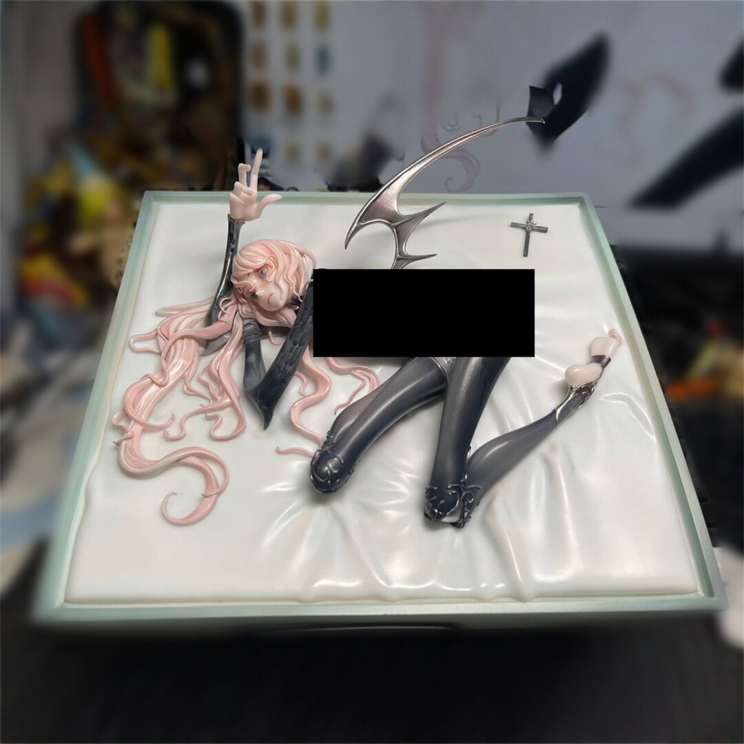 thumbnail for [CN Creation] Obstetrics and Gynecology "Little Devil" GK White Model Final Shell Dealer tonerico Purchasing Agency