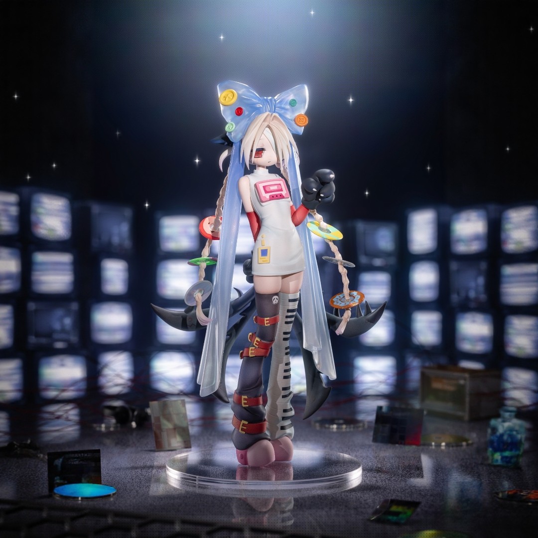 thumbnail for [CN Creation] Hezi Yue original work "CD Cat" GK White Model kit statue accepting orders