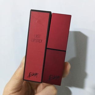 韩国BbiA口红丝绒哑光雾面慕斯唇膏口红姨妈色豆沙红滋润显色显白