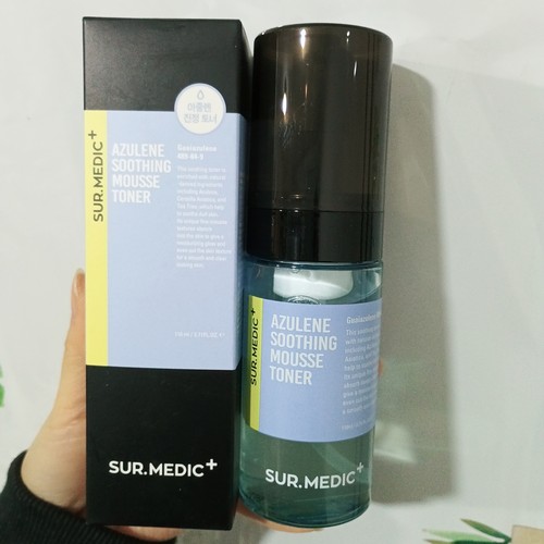 韩国诗梅di#甘菊蓝舒润慕丝爽肤水泡沫化妆水泡沫型110ml保湿润肤