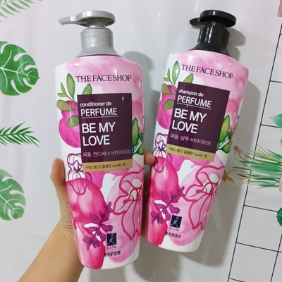 菲诗小铺 初恋甜心香水洗发水/护发素600ml大瓶装 滋润柔顺不毛躁