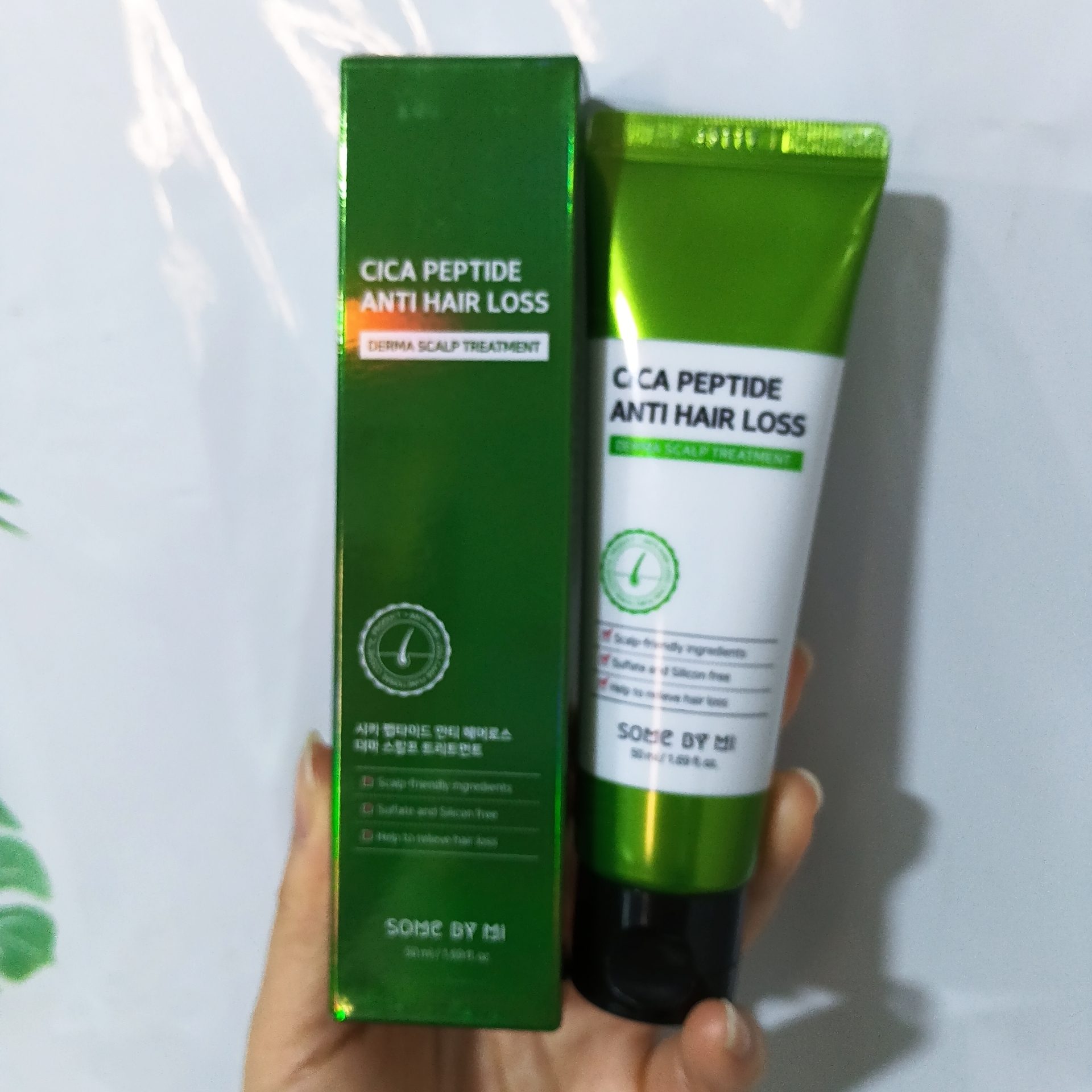 韩国莎柏#mi滋润柔顺保湿修护发膜50ml护发素润发乳发膜 改善毛躁