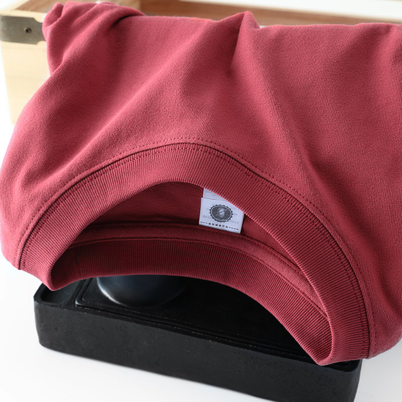 CASUAL STYLE PURE TONES SIMPLE AND VERSATILE [SLIGHTLY LOOSE FIT.260G COTTON] SHORT. SLEEVES FOR MEN AND WOMEN