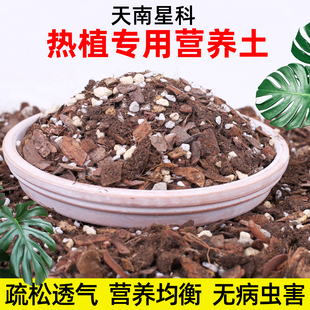天南星科龟背竹专用营养土蔓绿绒海芋花烛泥炭颗粒土壤热植通用土