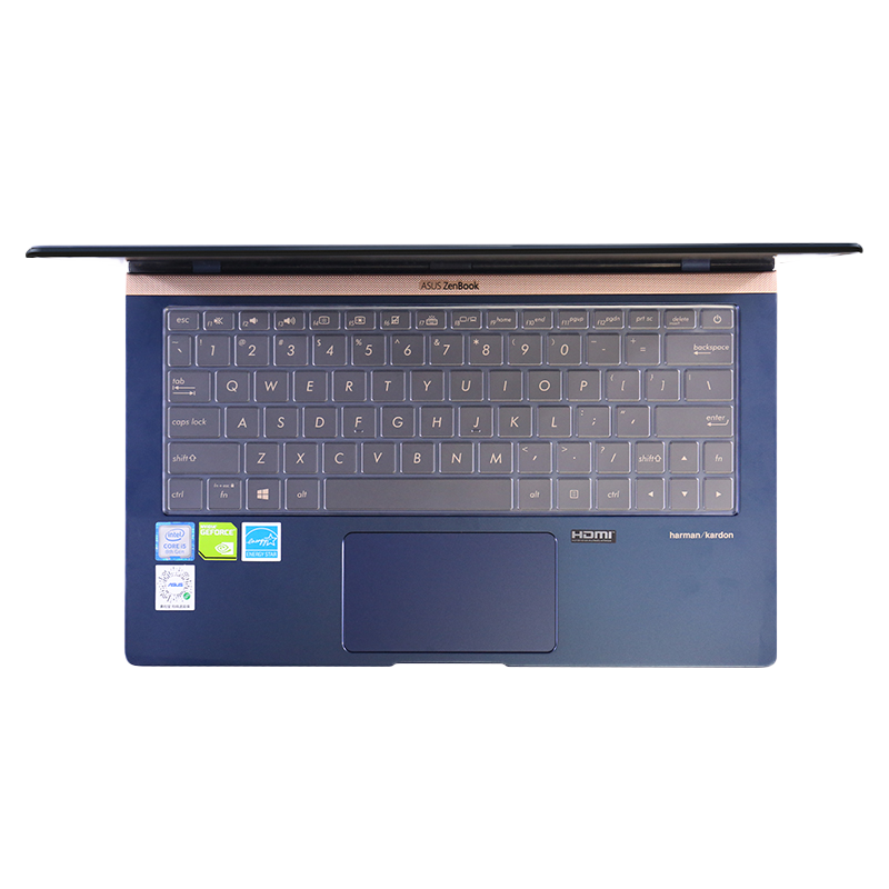 ASUS ZenBook笔记本贴膜14寸华硕灵耀Deluxe14键盘膜U2代 U4300FN电脑屏幕贴膜UX433/UX434F键盘保护套防尘垫