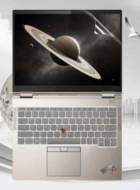 适用于13.5寸联想ThinkPadX1 Titanium键盘膜X1Titanium Gen1键盘保护膜防尘套13.5寸笔记本电脑触控屏幕贴膜