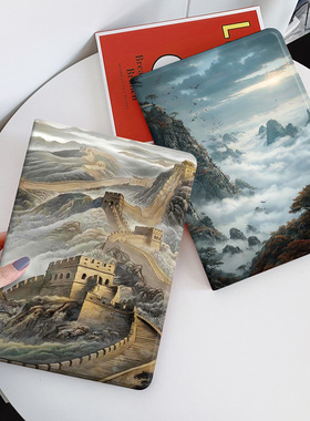 适用华为2026matepad11.5保护套新款air12保护壳pro12.2/se10.4亚克力10.8matepad11.5s寸国风长城mini8.8寸