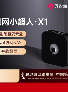 蒲公英X1私有云盒子异地组网NAS伴侣内网穿透移动硬盘变云盘路由器无需公网IP局域网远程访问PLC网络存储家用