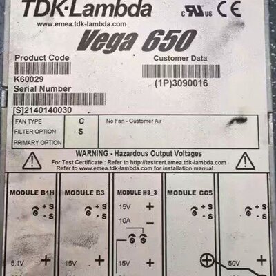 TDK-Lambda Vega650 K6002 电源