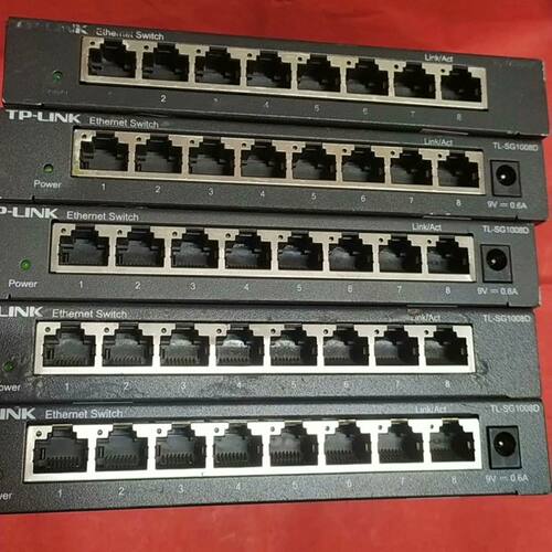 TP-LINK TL-SG1008D铁壳8口全千兆交换