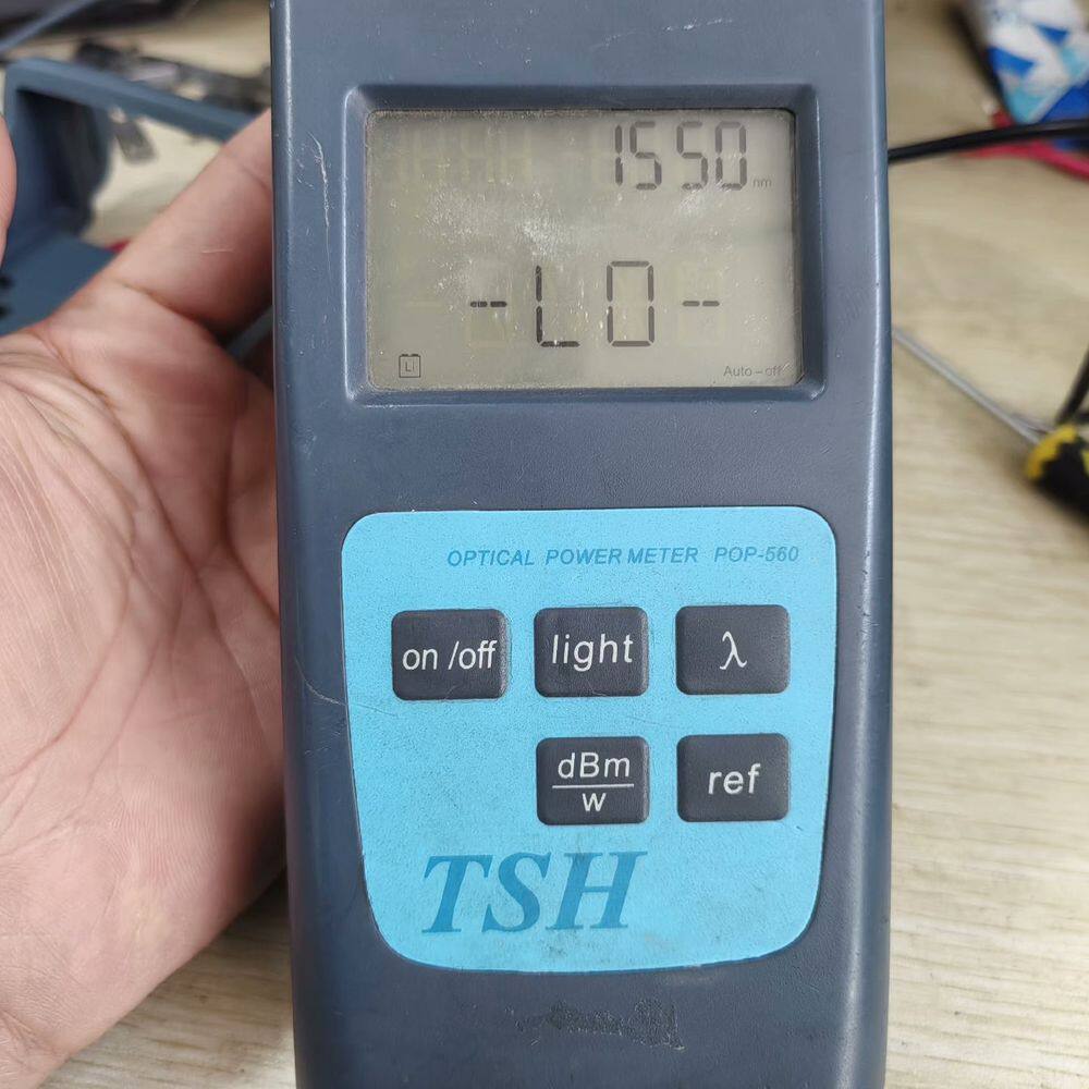 光功率计TSH红光源POP-560 正常开机 功能