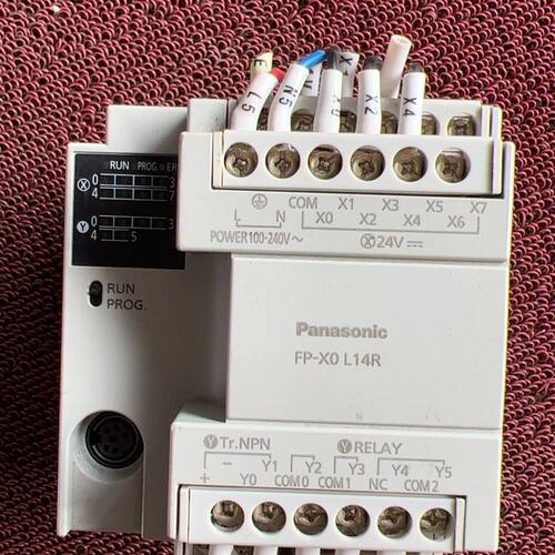 拆机plc 型号AFPX0L14R-F  实物拍摄