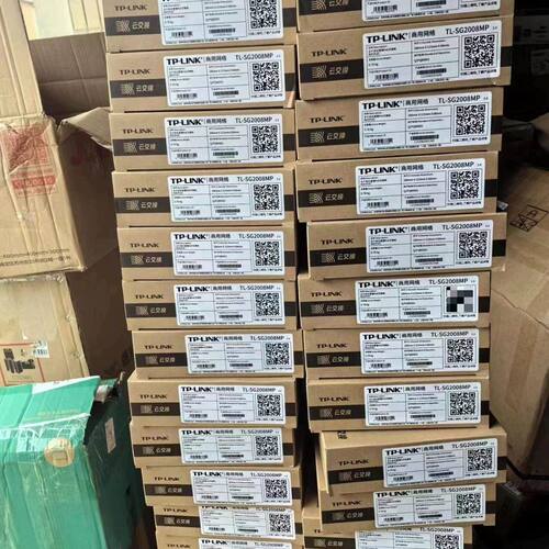 未使用TP-LINK TL-SG2008MP 全千兆云管
