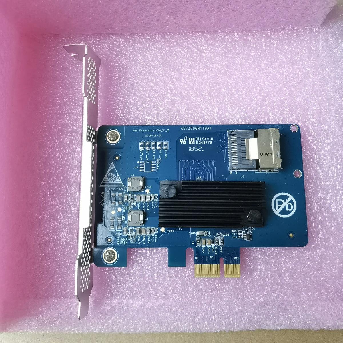 pcie x1转 SFF-8087 扩展4口SAT