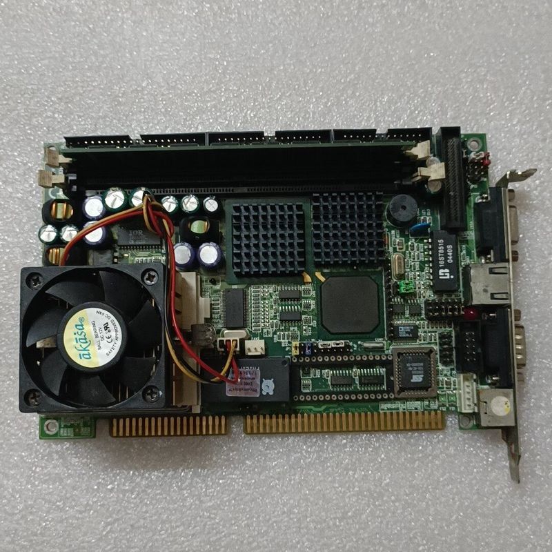 拆机 AP-370LH V2.1 集成网卡 显卡半长工控主板
