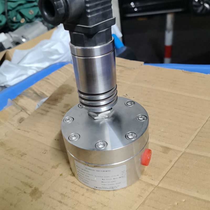 304不锈钢圆柱齿轮流量计QZG4F1PS1 脉冲输出型 直